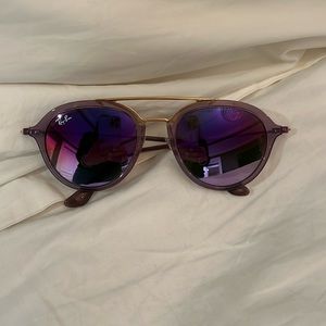Ray ban kids sunglasses. Purple and gold used but great condition